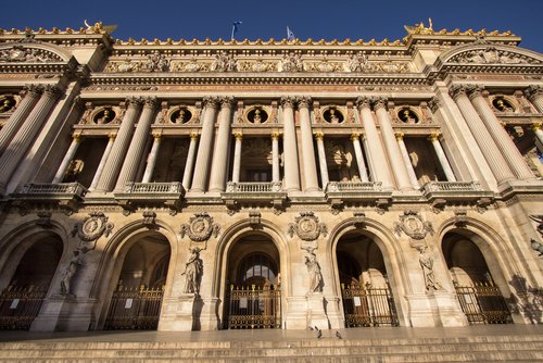 The Opera Garnier of Paris, France